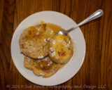 I don't usually do food pictures, but my other experiments today didn't work out well. Here is my breakfast. I used left over homemade bread and two of our chickens eggs. It was yummy.