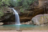 Lots of water and color at Old Man's Cave. This is the Lower Falls.