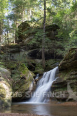 Lots of water in the Hocking Hills today.