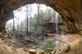 I had a hard time choosing a picture today, so I will probably post an album on my web site tomorrow. I went on a little solo hike today so I could take a little more time with my pictures. This is a different view than my winter pano of Ash cave. There were quite a few people around. There are actually 10 people in this picture.