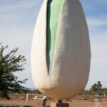 The Giant Pistachio calls driver off of the road.
