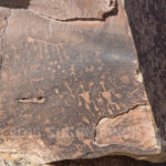 Petroglyphs at Newspaper rock