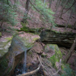 Waterfall on the way to Hidden cave