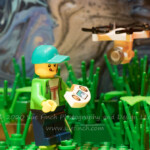 To make this background I used lego pieces and a small acrylic pour I had that looks sort of like storm clouds. The LEGO drone was suspended from a thread ans the lines were shopped out afterwards. The long shutter speed gave the drone a bit of blur to simulate flying. #LEGO #dronephotography #52frames #52project #acrylicpour #52project_